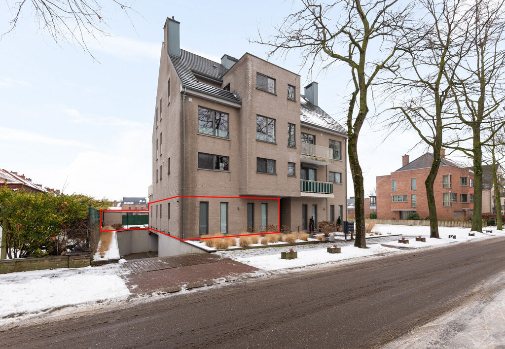 Gelijkvloerse verd. + tuin te koop in Machelen